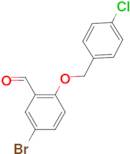 5-bromo-2-[(4-chlorobenzyl)oxy]benzaldehyde