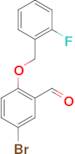 5-bromo-2-[(2-fluorobenzyl)oxy]benzaldehyde