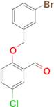 2-[(3-bromobenzyl)oxy]-5-chlorobenzaldehyde