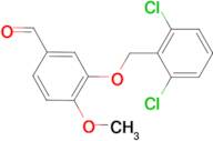 3-[(2,6-dichlorobenzyl)oxy]-4-methoxybenzaldehyde