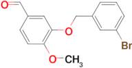 3-[(3-bromobenzyl)oxy]-4-methoxybenzaldehyde