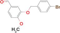 3-[(4-bromobenzyl)oxy]-4-methoxybenzaldehyde