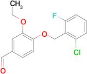 4-[(2-chloro-6-fluorobenzyl)oxy]-3-ethoxybenzaldehyde