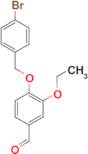 4-[(4-bromobenzyl)oxy]-3-ethoxybenzaldehyde