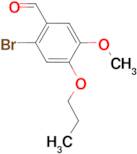 2-bromo-5-methoxy-4-propoxybenzaldehyde