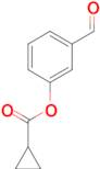 3-formylphenyl cyclopropanecarboxylate