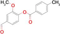 4-formyl-2-methoxyphenyl 4-methylbenzoate