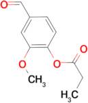 4-formyl-2-methoxyphenyl propionate