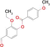 2-ethoxy-4-formylphenyl 4-methoxybenzoate