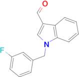 1-(3-fluorobenzyl)-1H-indole-3-carbaldehyde