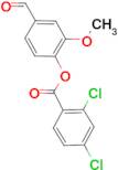 4-formyl-2-methoxyphenyl 2,4-dichlorobenzoate