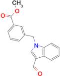 methyl 3-[(3-formyl-1H-indol-1-yl)methyl]benzoate
