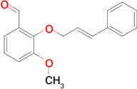 3-methoxy-2-{[(2E)-3-phenylprop-2-enyl]oxy}benzaldehyde