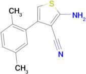 2-amino-4-(2,5-dimethylphenyl)thiophene-3-carbonitrile