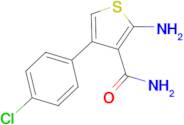 2-amino-4-(4-chlorophenyl)thiophene-3-carboxamide