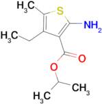 isopropyl 2-amino-4-ethyl-5-methylthiophene-3-carboxylate