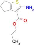 propyl 2-amino-5,6-dihydro-4H-cyclopenta[b]thiophene-3-carboxylate