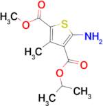 4-isopropyl 2-methyl 5-amino-3-methylthiophene-2,4-dicarboxylate