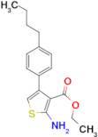 ethyl 2-amino-4-(4-butylphenyl)thiophene-3-carboxylate