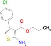 propyl 2-amino-4-(4-chlorophenyl)thiophene-3-carboxylate