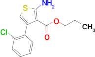 propyl 2-amino-4-(2-chlorophenyl)thiophene-3-carboxylate