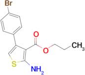 propyl 2-amino-4-(4-bromophenyl)thiophene-3-carboxylate