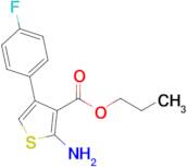 propyl 2-amino-4-(4-fluorophenyl)thiophene-3-carboxylate