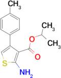 isopropyl 2-amino-4-(4-methylphenyl)thiophene-3-carboxylate