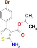 isopropyl 2-amino-4-(4-bromophenyl)thiophene-3-carboxylate