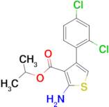 isopropyl 2-amino-4-(2,4-dichlorophenyl)thiophene-3-carboxylate