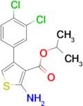 isopropyl 2-amino-4-(3,4-dichlorophenyl)thiophene-3-carboxylate