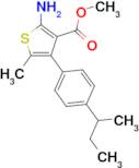 methyl 2-amino-4-(4-sec-butylphenyl)-5-methylthiophene-3-carboxylate