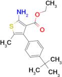 ethyl 2-amino-4-(4-tert-butylphenyl)-5-methylthiophene-3-carboxylate