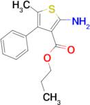 propyl 2-amino-5-methyl-4-phenylthiophene-3-carboxylate