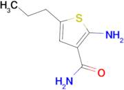 2-amino-5-propylthiophene-3-carboxamide