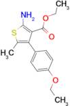 ethyl 2-amino-4-(4-ethoxyphenyl)-5-methylthiophene-3-carboxylate