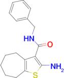 2-amino-N-benzyl-5,6,7,8-tetrahydro-4H-cyclohepta[b]thiophene-3-carboxamide