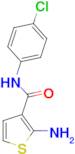 2-amino-N-(4-chlorophenyl)thiophene-3-carboxamide