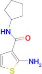 2-amino-N-cyclopentylthiophene-3-carboxamide