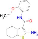 2-amino-N-(2-ethoxyphenyl)-4,5,6,7-tetrahydro-1-benzothiophene-3-carboxamide