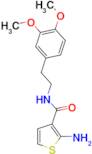 2-amino-N-[2-(3,4-dimethoxyphenyl)ethyl]thiophene-3-carboxamide