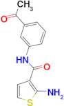 N-(3-acetylphenyl)-2-aminothiophene-3-carboxamide