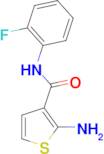 2-amino-N-(2-fluorophenyl)thiophene-3-carboxamide