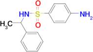 4-amino-N-(1-phenylethyl)benzenesulfonamide