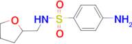 4-amino-N-(tetrahydrofuran-2-ylmethyl)benzenesulfonamide