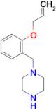 1-[2-(allyloxy)benzyl]piperazine