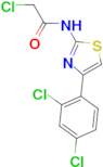 2-chloro-N-[4-(2,4-dichlorophenyl)-1,3-thiazol-2-yl]acetamide