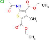 Diethyl 5-[(chloroacetyl)amino]-3-methylthiophene-2,4-dicarboxylate