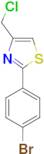 2-(4-bromophenyl)-4-(chloromethyl)-1,3-thiazole