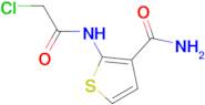 2-[(chloroacetyl)amino]thiophene-3-carboxamide